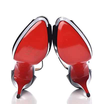 Christian Louboutin Patent Jilopa 150 Pumps 39.5 Black 5 of 8