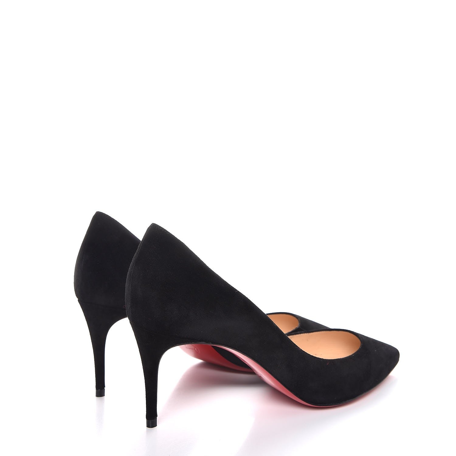 Christian Louboutin Veau Velours Iriza 70 Pumps 36 Black 4 of 8