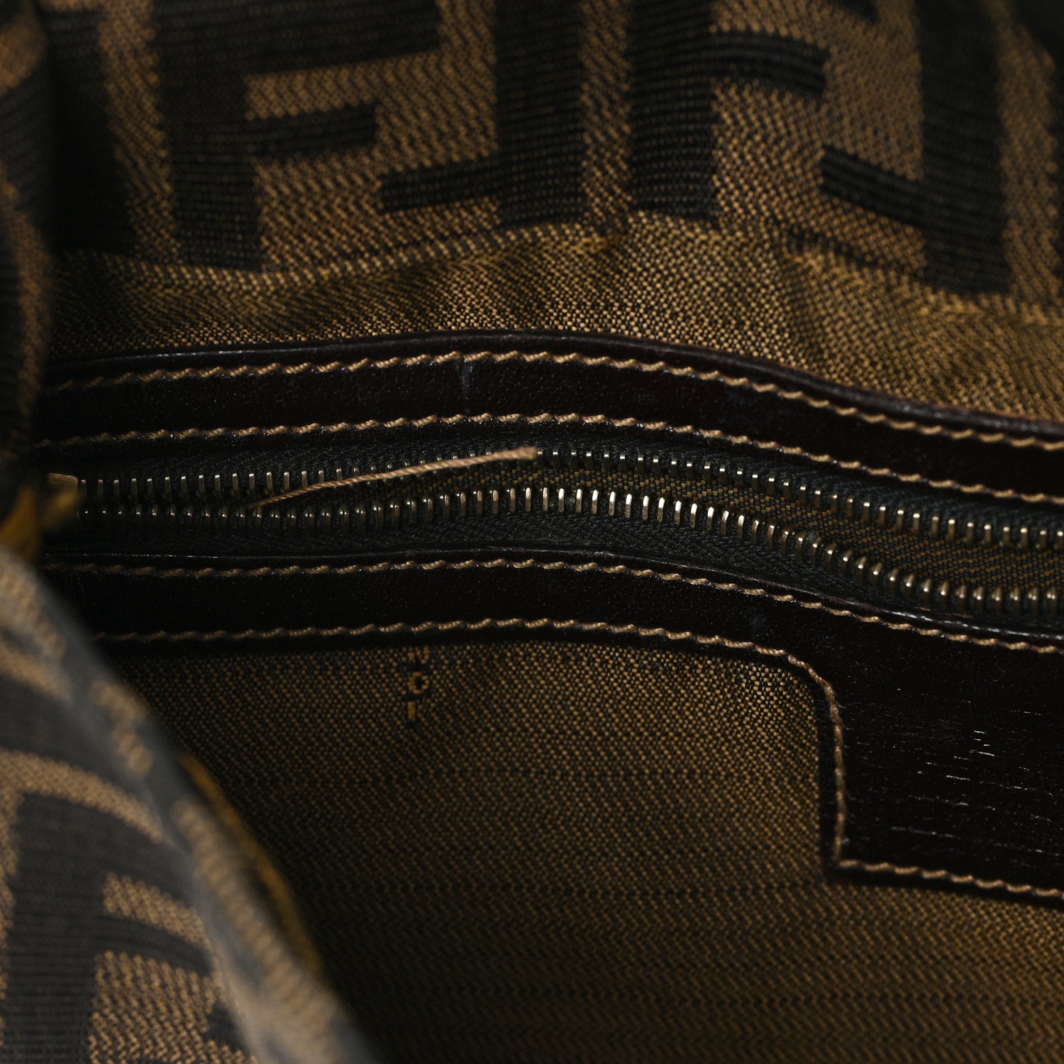 Fendi Zucca Baguette Tobacco 10 of 12