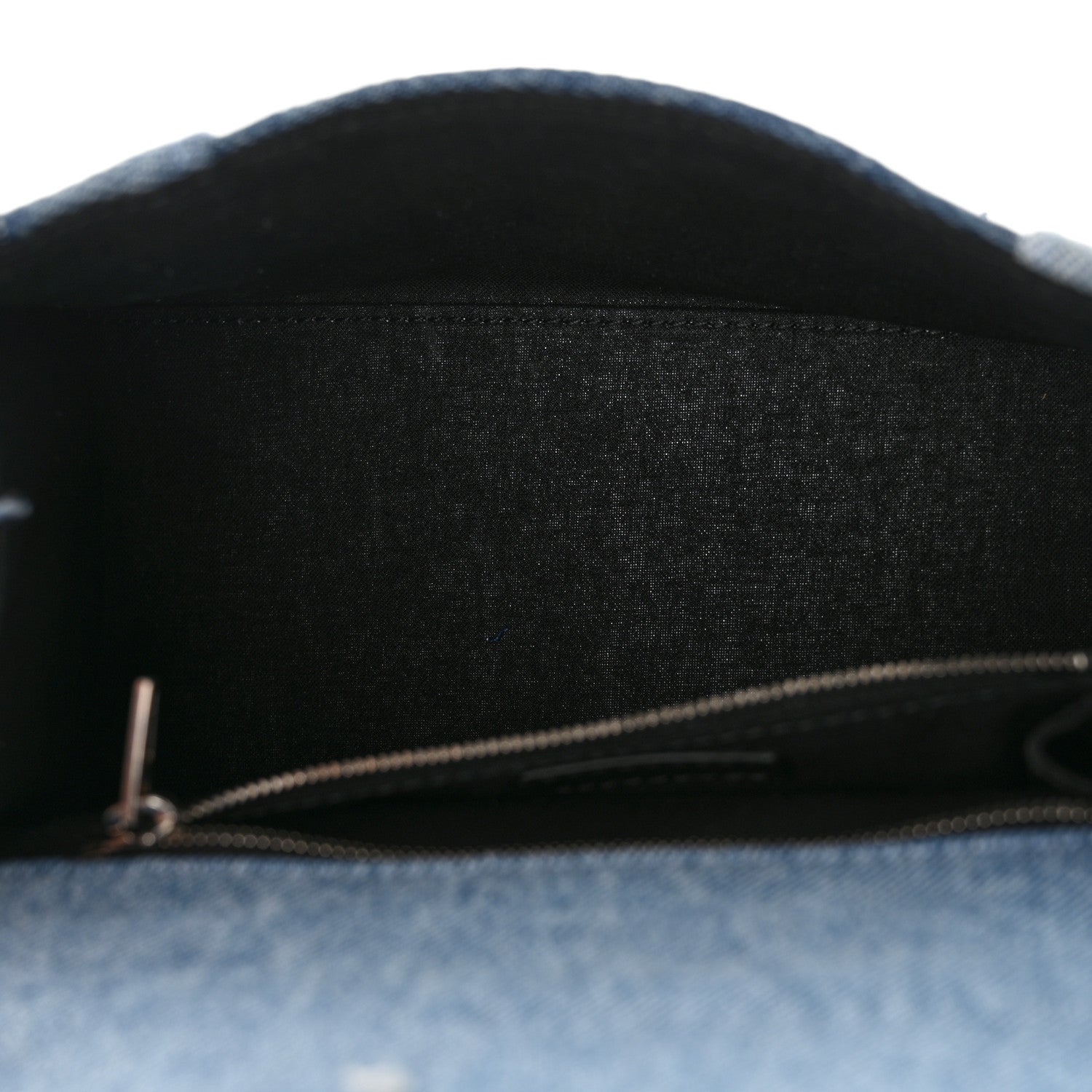 Balenciaga Denim Patchwork Small Hourglass Top Handle Bag Washed Blue 5 of 13