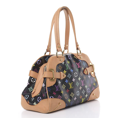 Louis Vuitton Monogram Multicolor Claudia Black 3 of 14