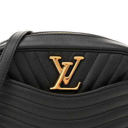 Louis Vuitton Calfskin New Wave Camera Bag Black 8 of 12
