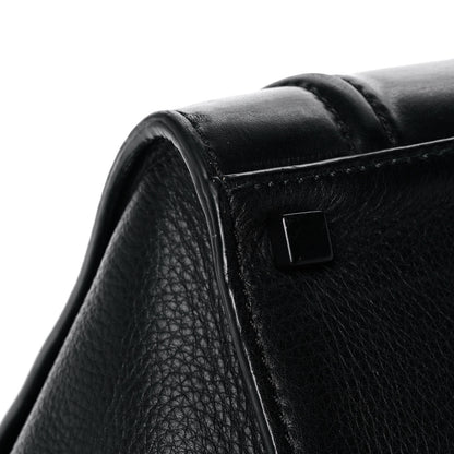 Celine Supple Calfskin Medium Phantom Luggage Black 10 of 13