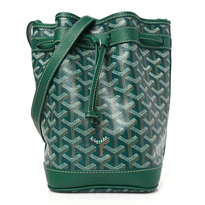 Goyard Goyardine Petit Flot Bucket Bag PM Green 1 of 11