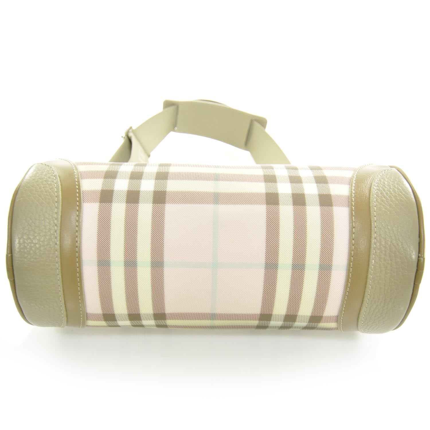 Burberry Candy Check Lola Barrel Shoulder Bag Pink 4 of 8