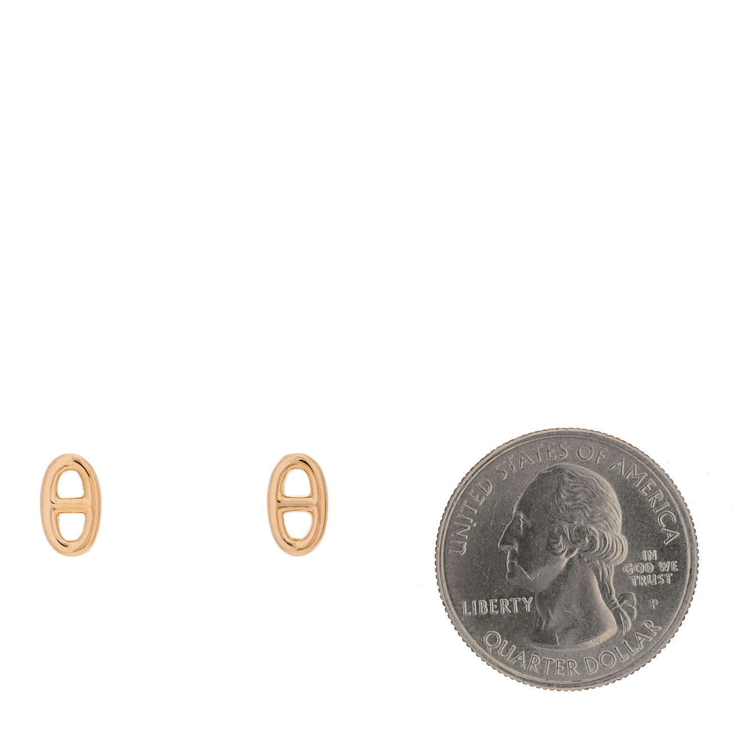 18K Rose Gold TPM Farandole Stud Earrings