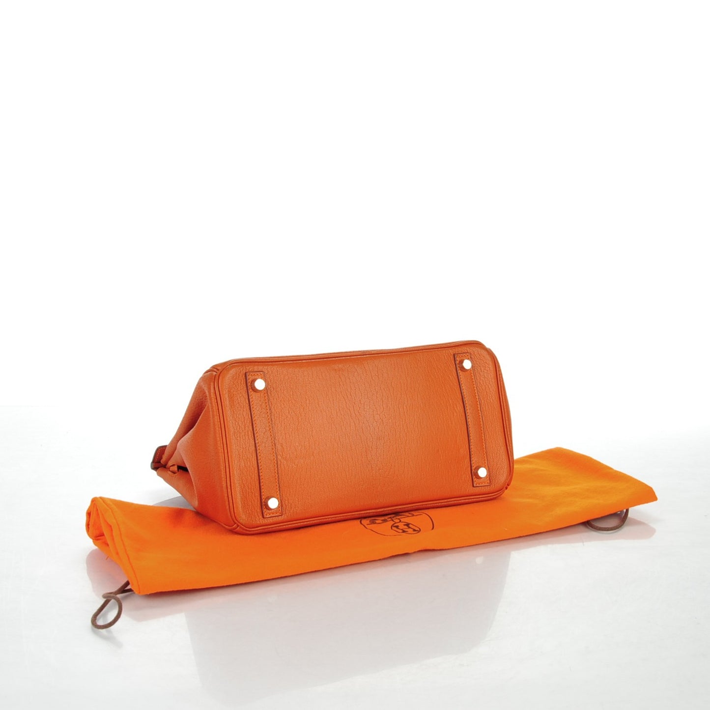 Chevre de Coromandel Birkin 30 Potiron