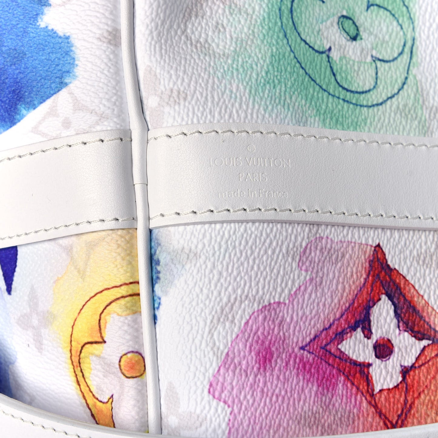 Monogram Watercolor Keepall Bandouliere 50 Multicolor