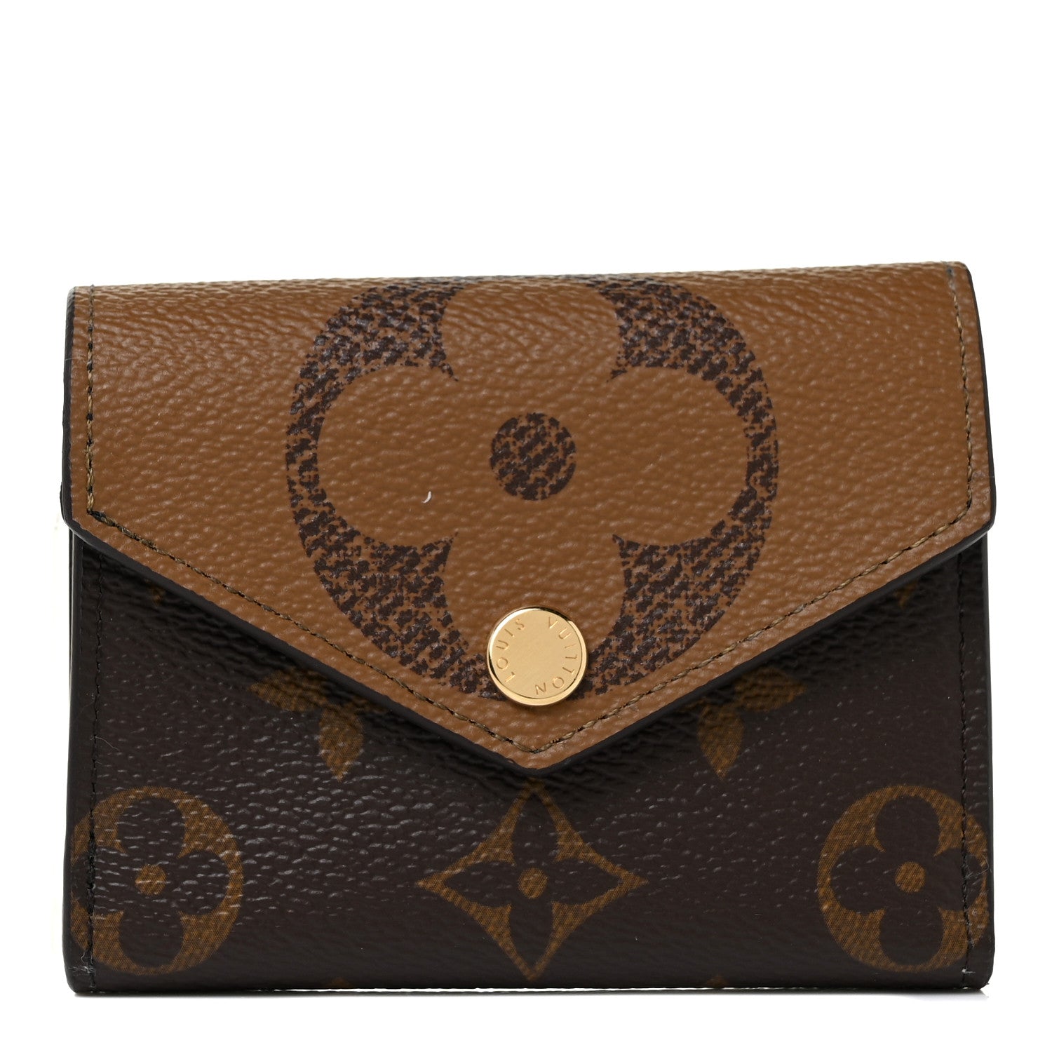 Louis Vuitton Reverse Monogram Giant Zoe Wallet 1 of 8