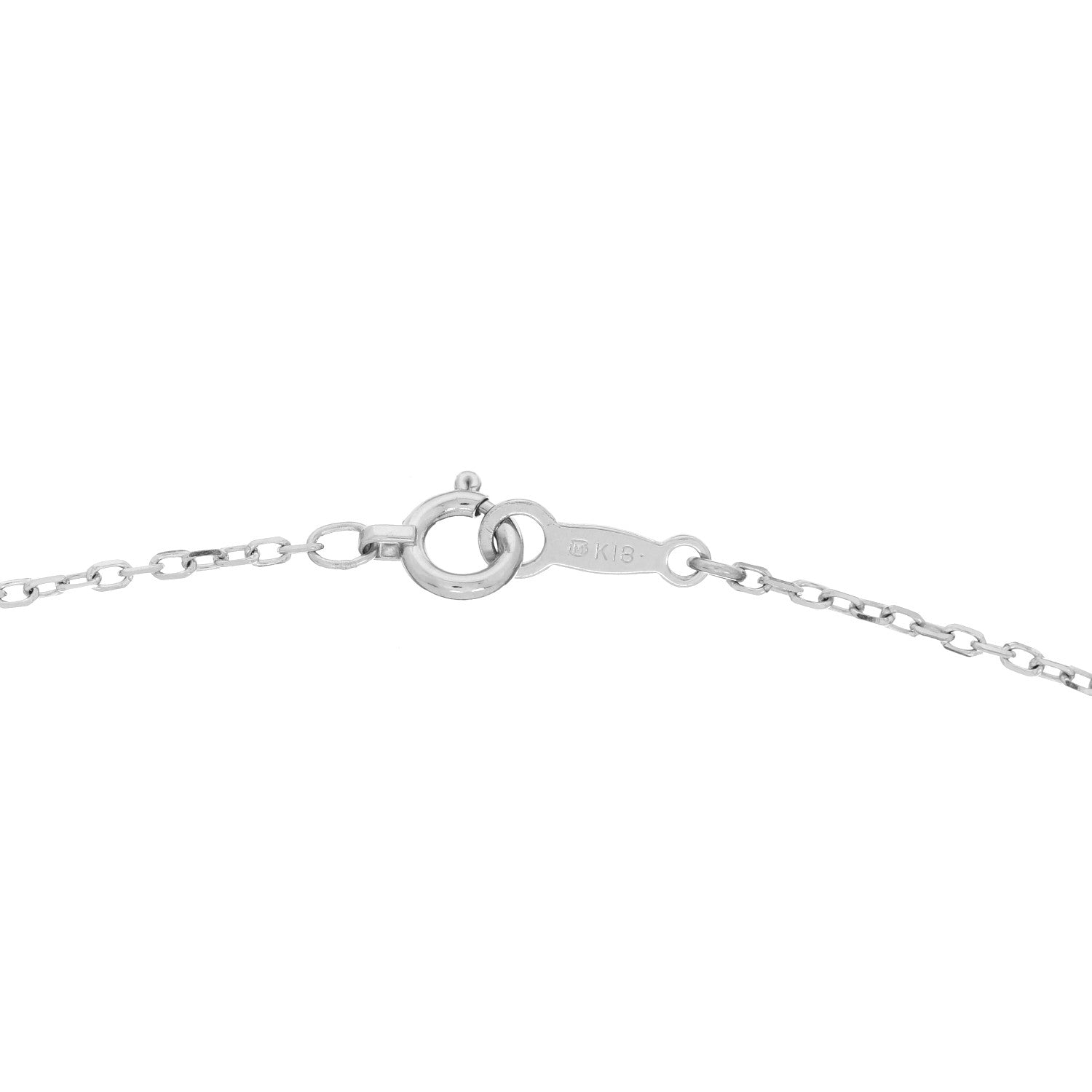 Mikimoto 18K White Gold Akoya Pearl 7mm Single Pendant Necklace 4 of 5