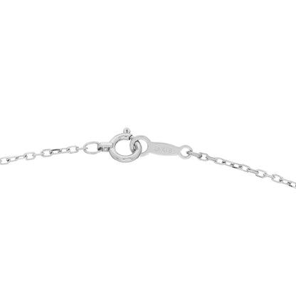 Mikimoto 18K White Gold Akoya Pearl 7mm Single Pendant Necklace 4 of 5
