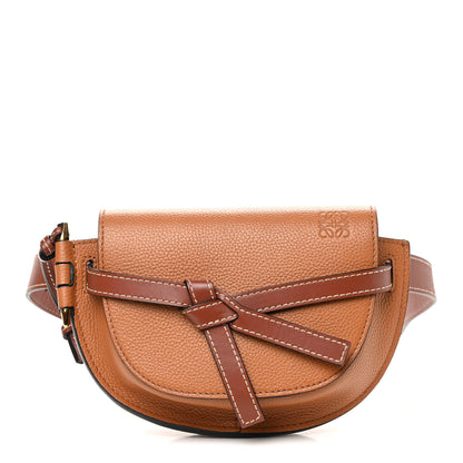 Loewe Calfskin Mini Gate Belt Bag Caramel Pecan 1 of 10