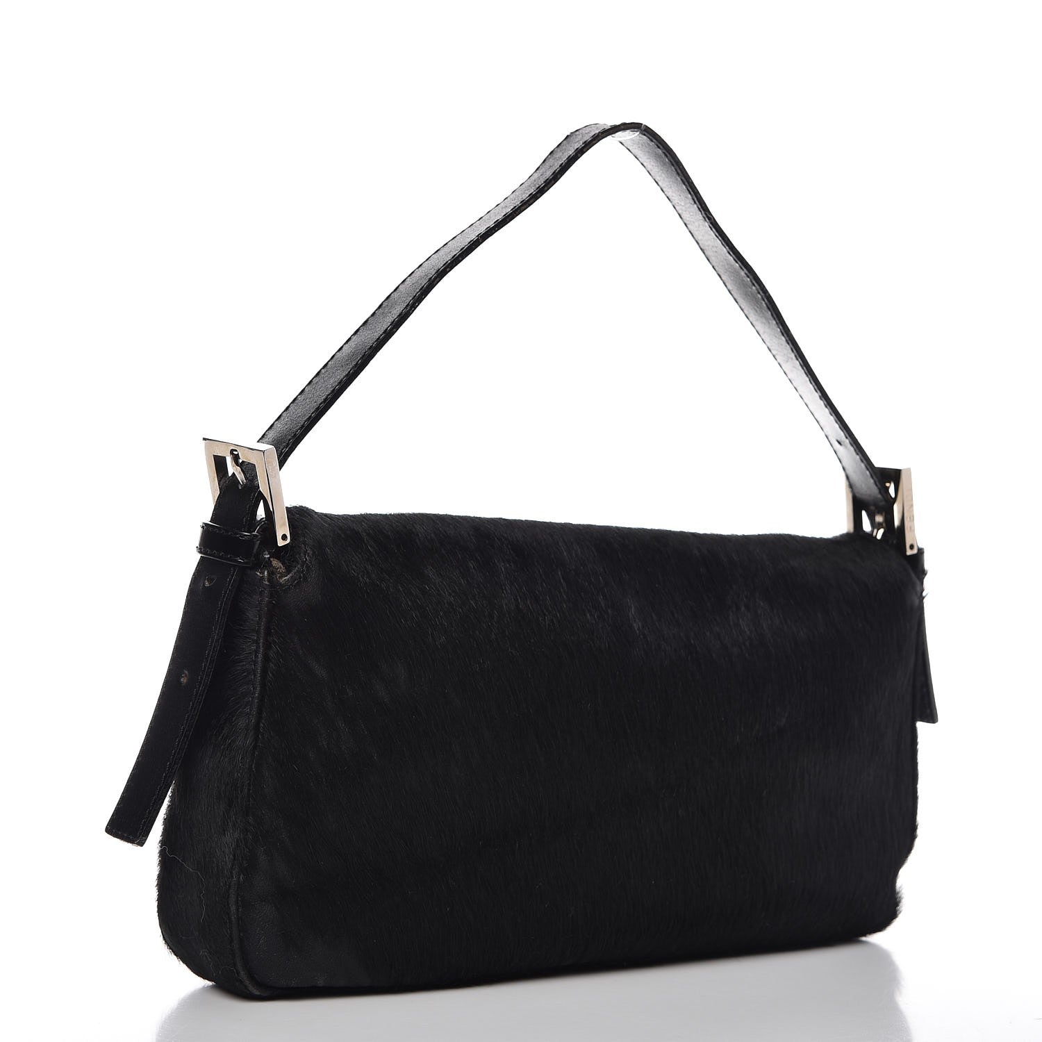 Fendi Calf Hair Baguette Black 3 of 11