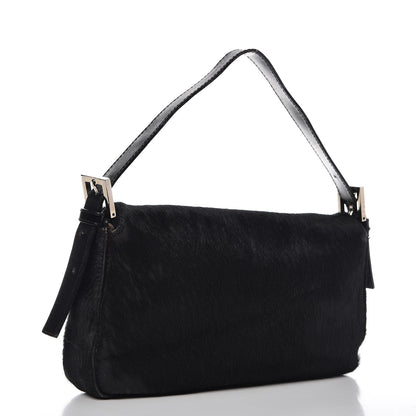 Fendi Calf Hair Baguette Black 3 of 11