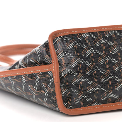 Goyard Goyardine Reversible Mini Anjou Black Gold 8 of 8