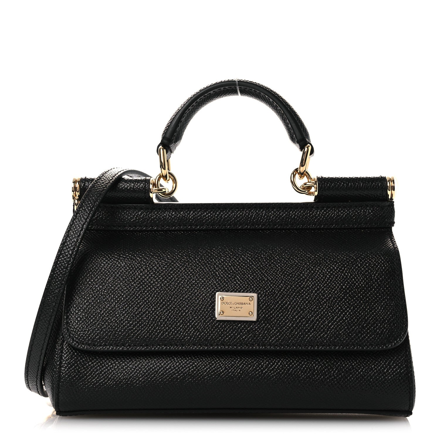 Dolce & Gabbana Dauphine Mini Miss Sicily Bag Black 1 of 11