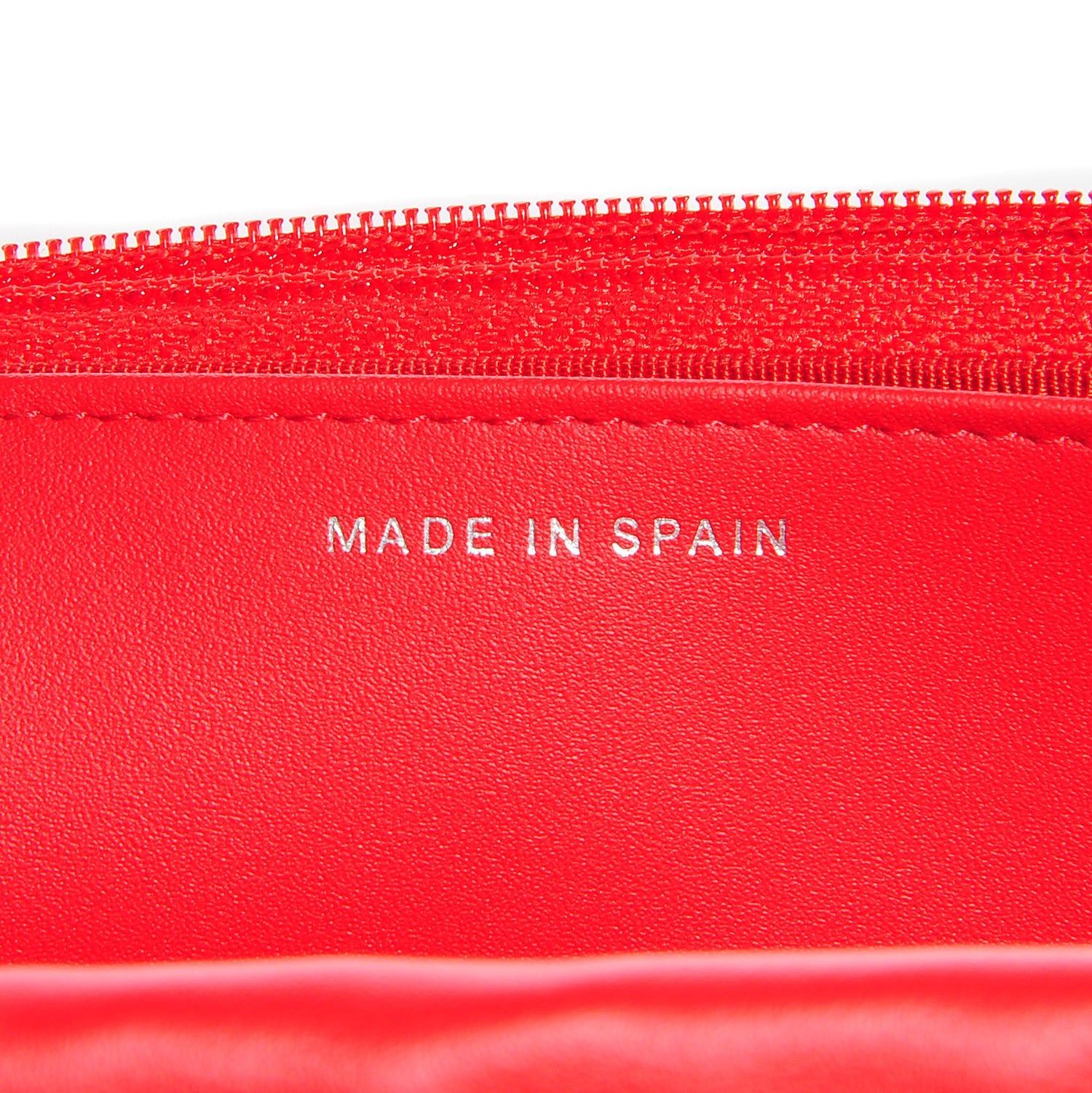 Chanel Glazed Calfskin Quilted Reissue Wallet On Chain WOC Red 10 of 10