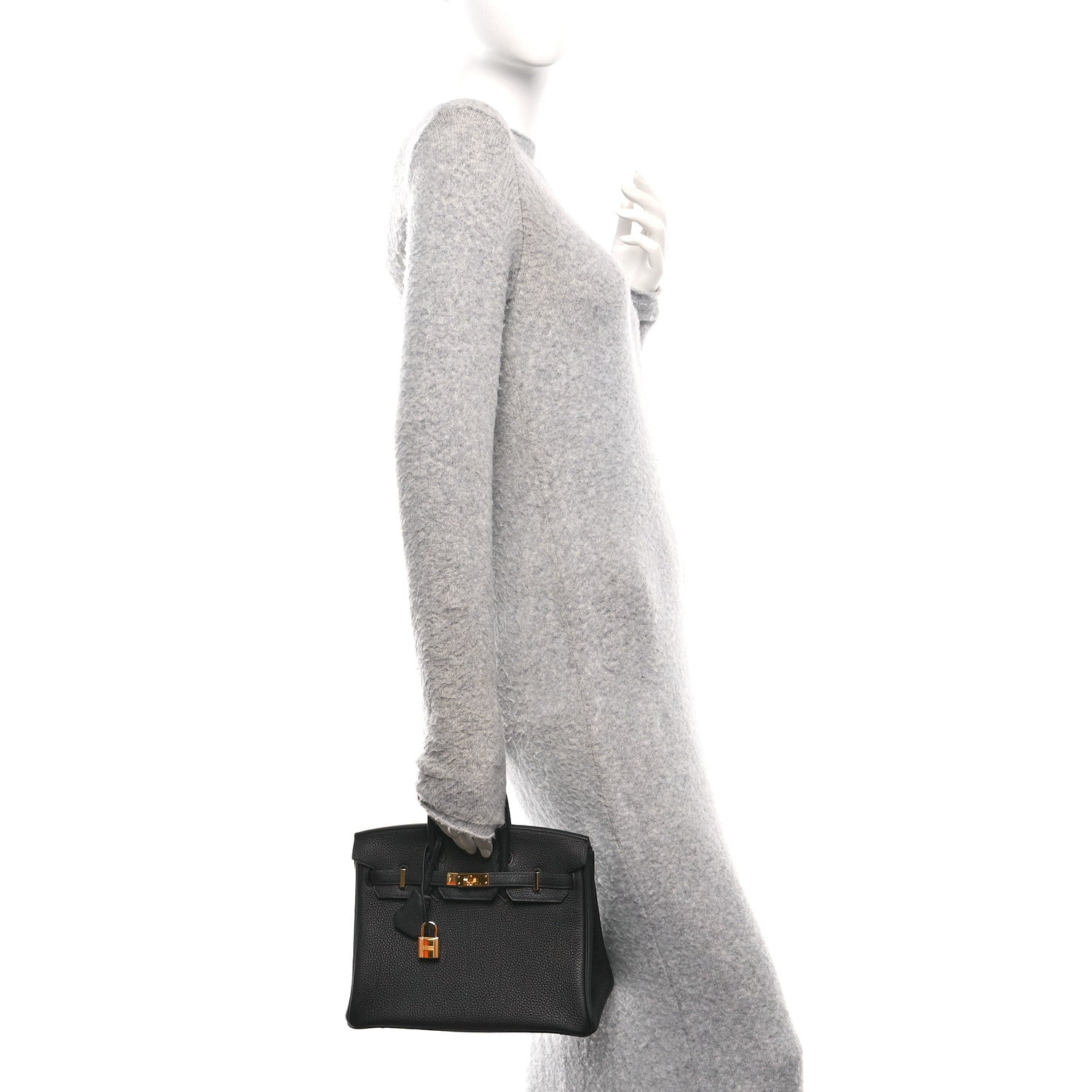 Hermes Togo Birkin 25 Black 2 of 11