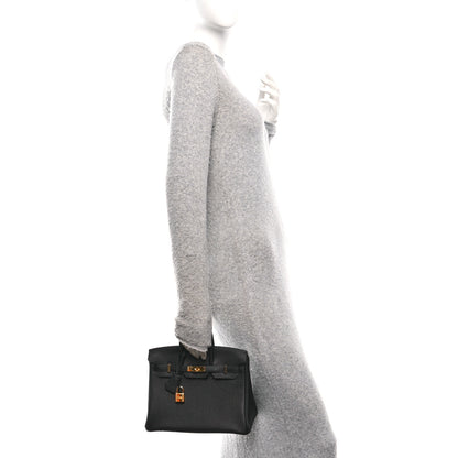 Hermes Togo Birkin 25 Black 2 of 11