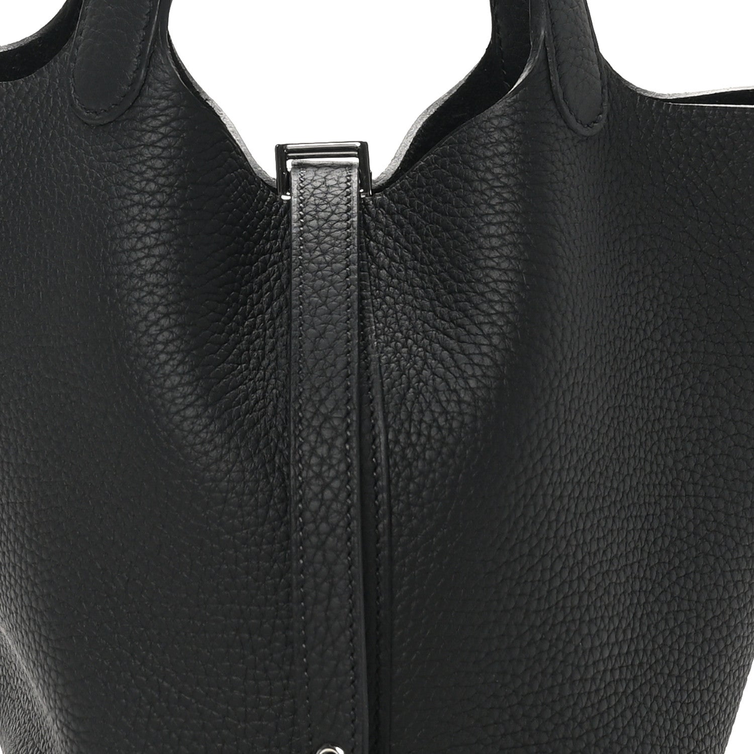 Hermes Taurillon Clemence Picotin Lock 18 PM Black 8 of 11