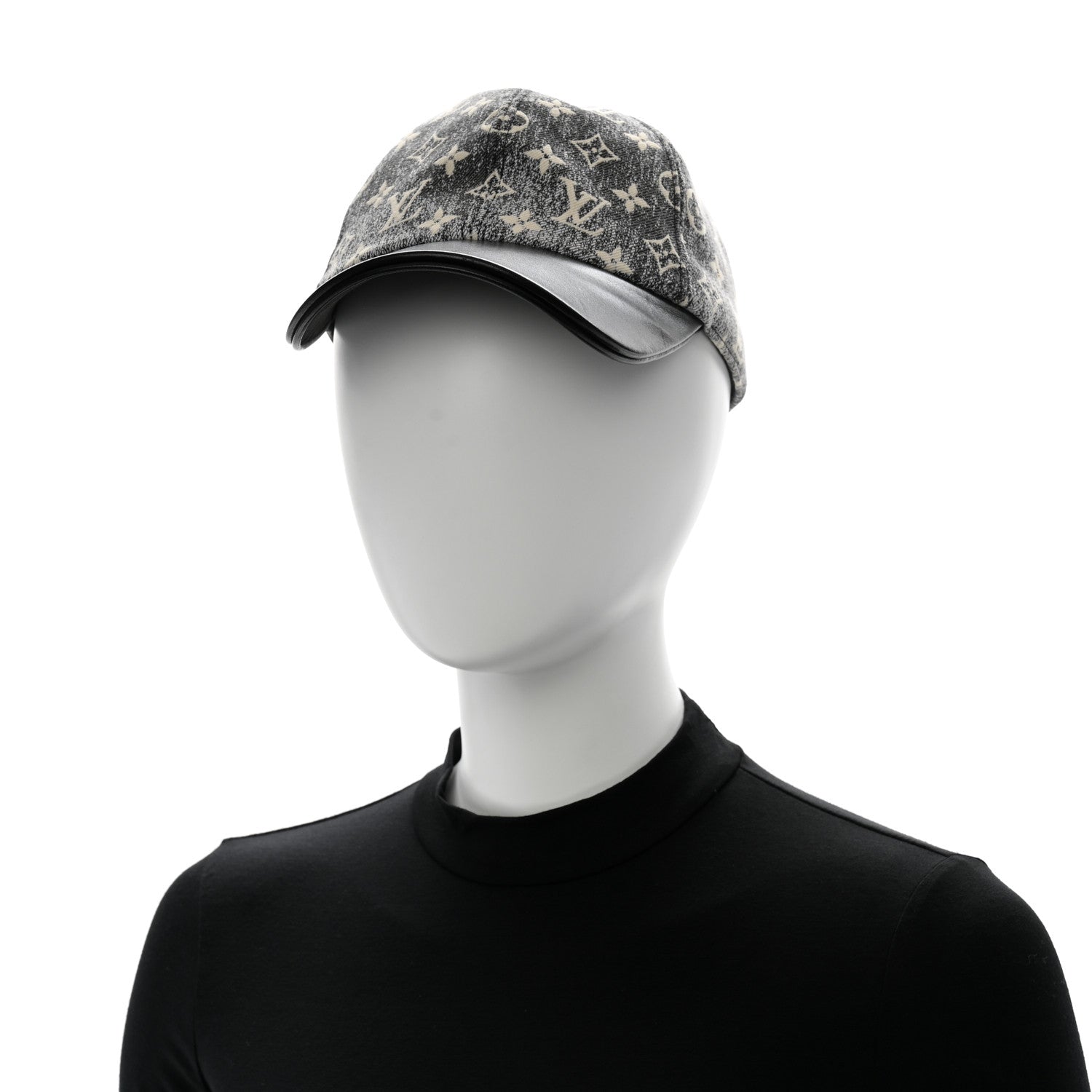 Louis Vuitton Monogram Jacquard Cap M Grey 2 of 10