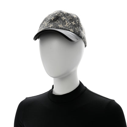 Louis Vuitton Monogram Jacquard Cap M Grey 2 of 10