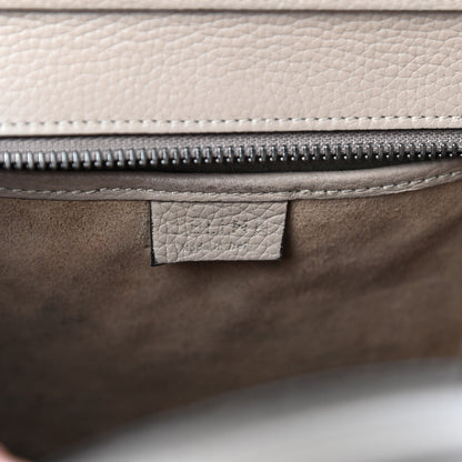 Celine Drummed Calfskin Nano Luggage Dune 6 of 11