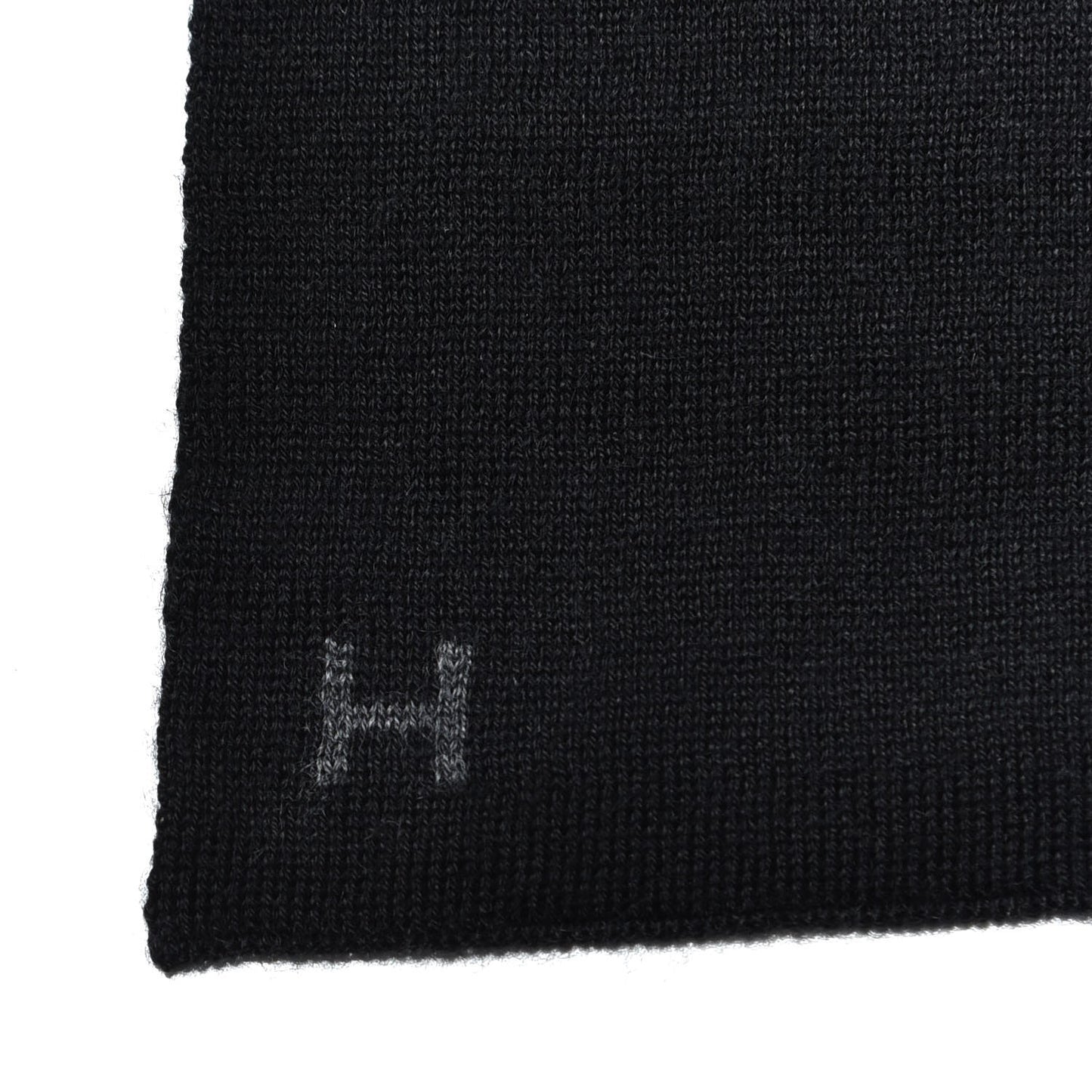Cashmere Silk Aller Retour Scarf Black