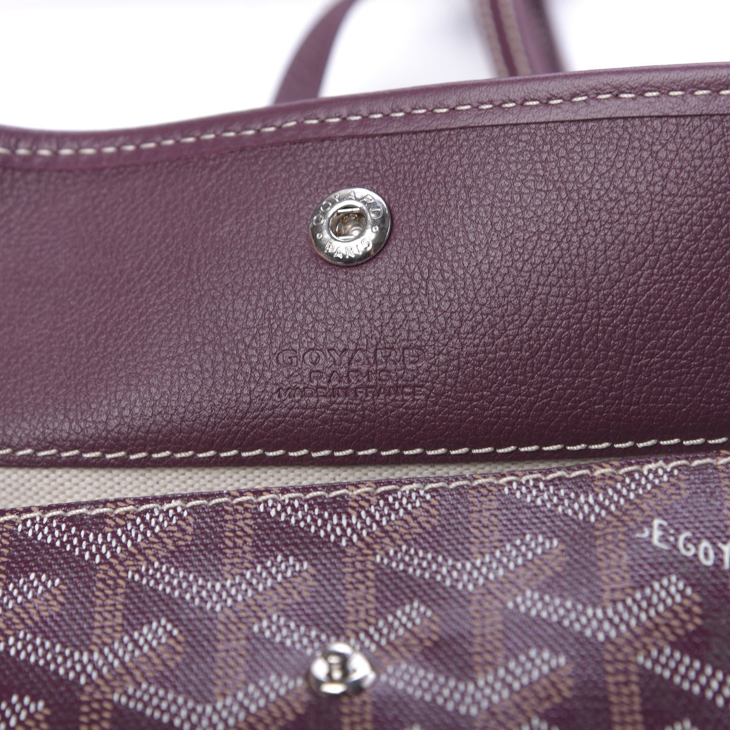 Goyard Goyardine Saint Louis PM Bordeaux 8 of 12
