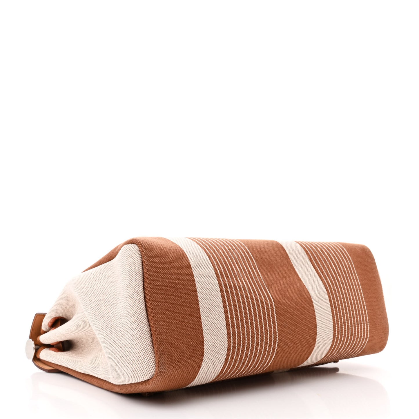 Vache Hunter Toile H Vibration Herbag Zip Retourne 31 PM Fauve Ecru Beige