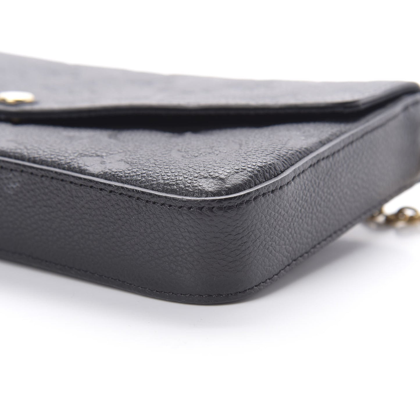 Empreinte Pochette Felicie Chain Wallet Black
