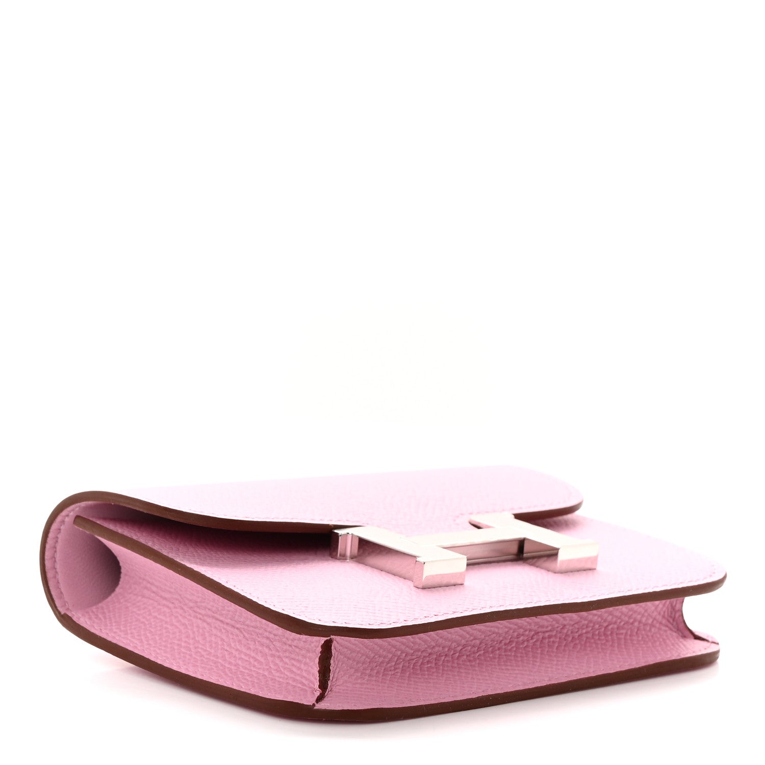 Hermes Epsom Constance Slim Wallet Mauve Sylvestre 5 of 10