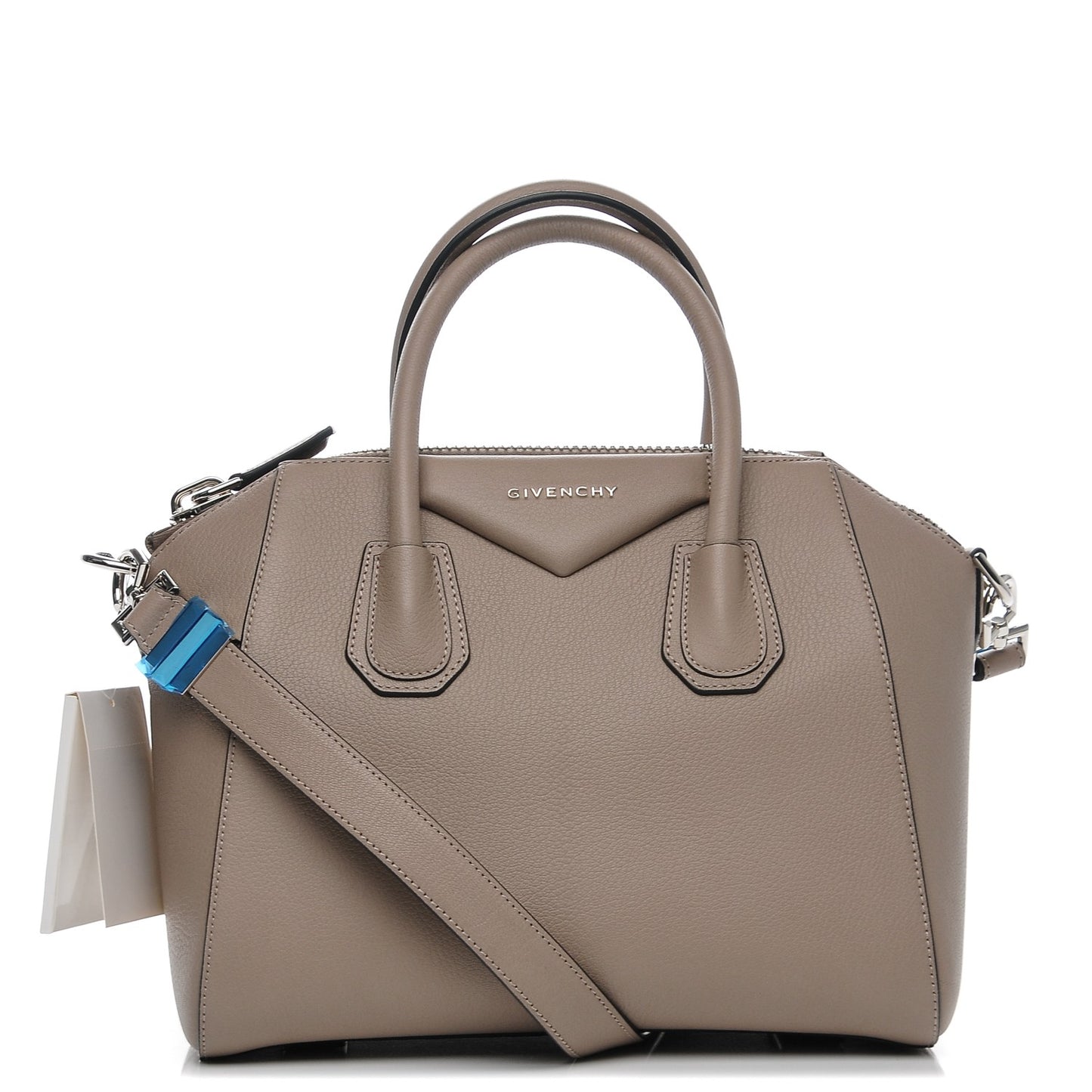 Sugar Goatskin Small Antigona Mastic