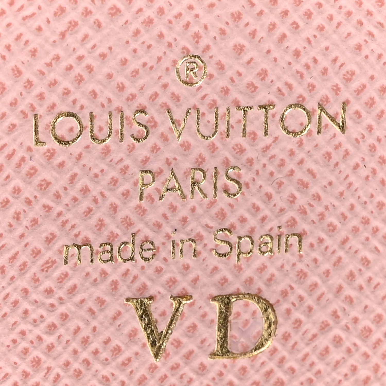 Louis Vuitton Damier Ebene Rosalie Coin Purse Rose Ballerine 6 of 6