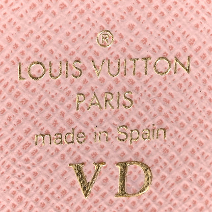 Louis Vuitton Damier Ebene Rosalie Coin Purse Rose Ballerine 6 of 6