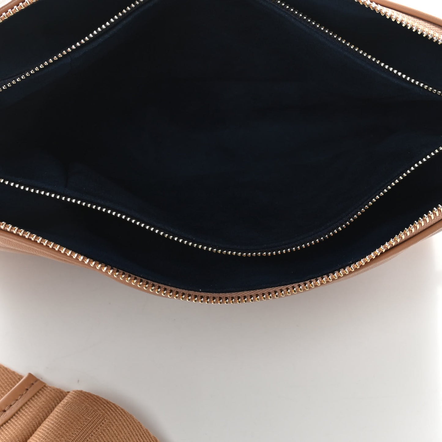 Lambskin Embossed Monogram Coussin PM Camel