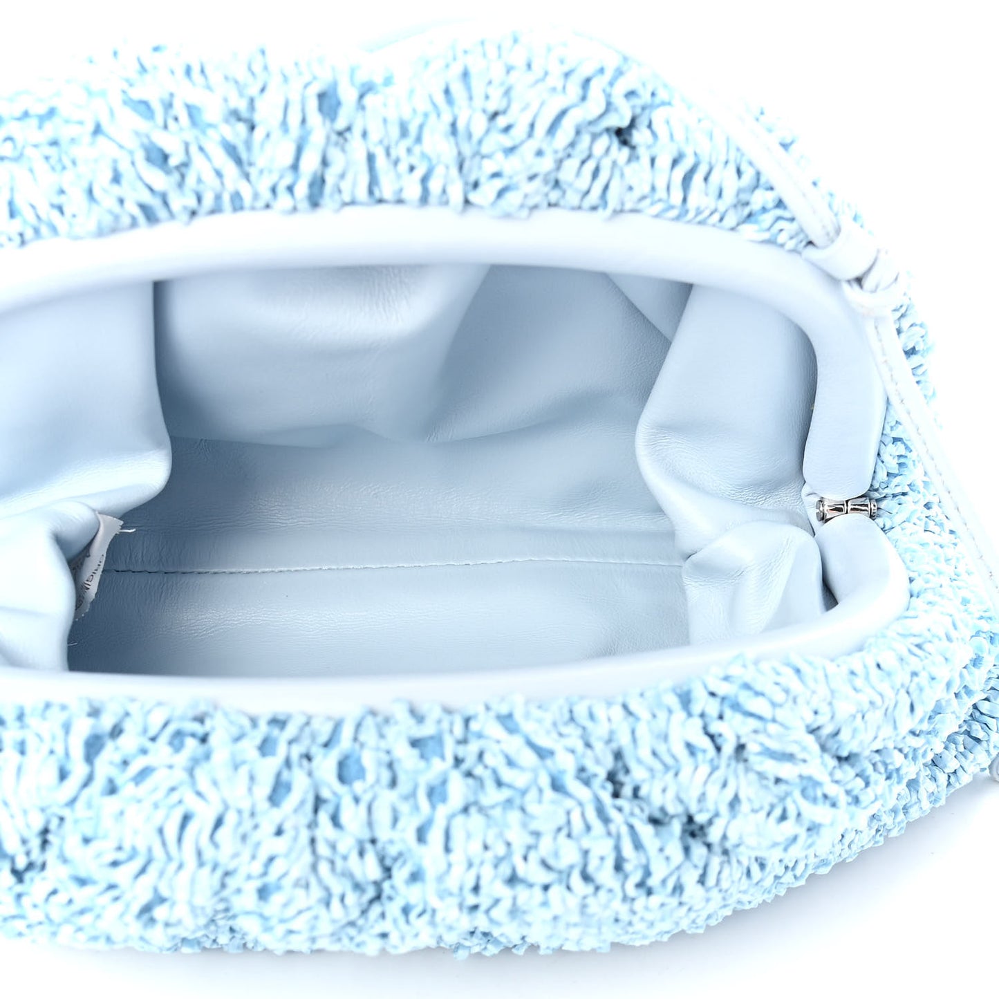 Boucle Curly Raffia The Mini Pouch Bubble