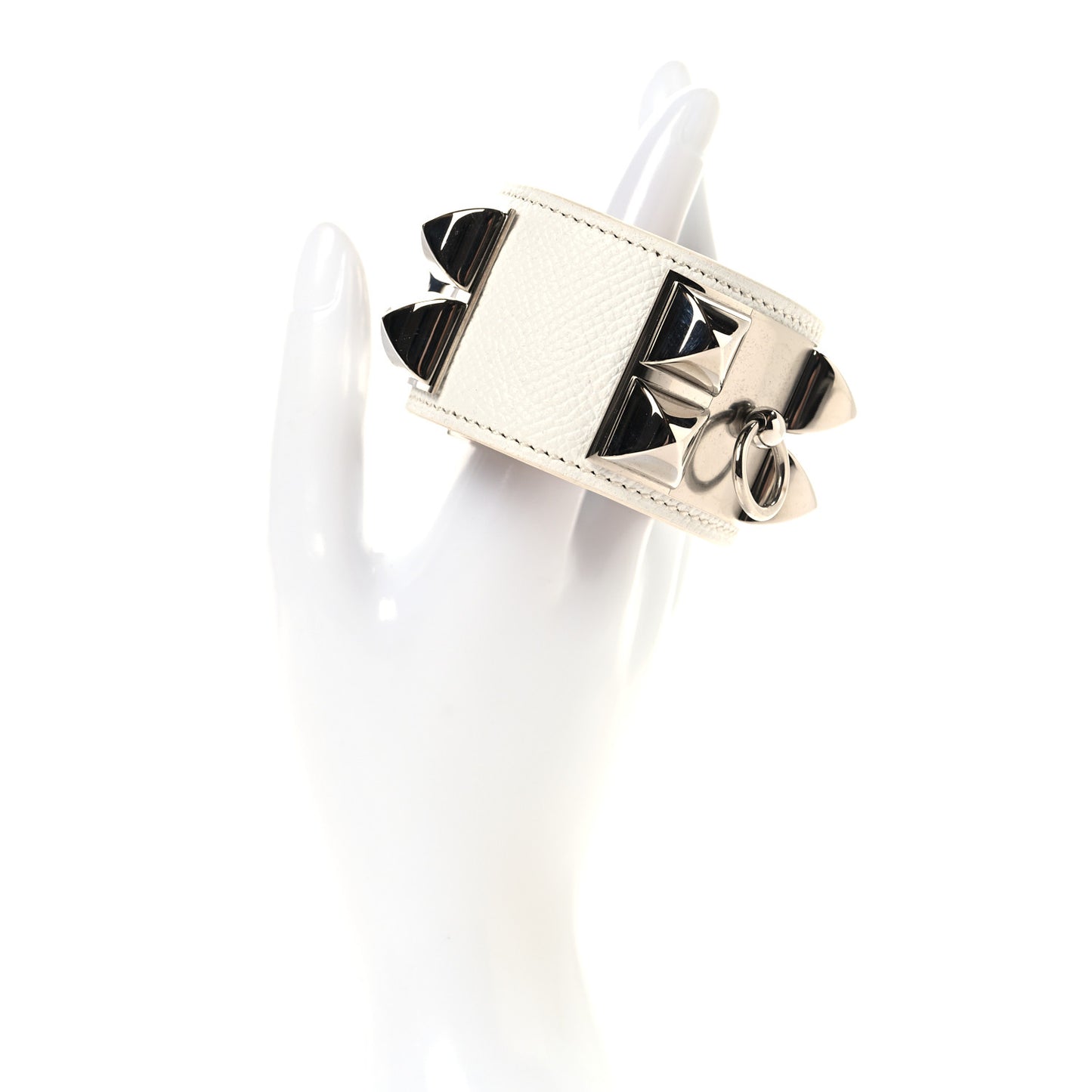 Epsom Collier de Chien CDC Bracelet S White
