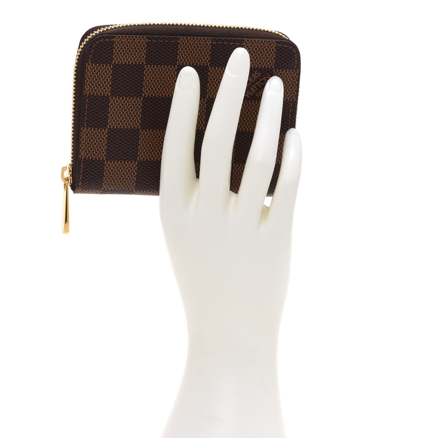 Damier Ebene Zippy Coin Purse