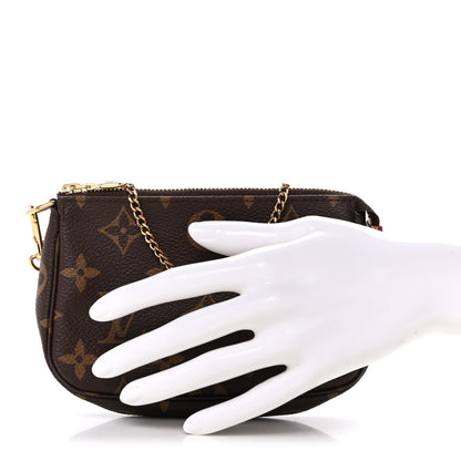 Louis Vuitton Monogram Mini Pochette Accessories 2 of 10