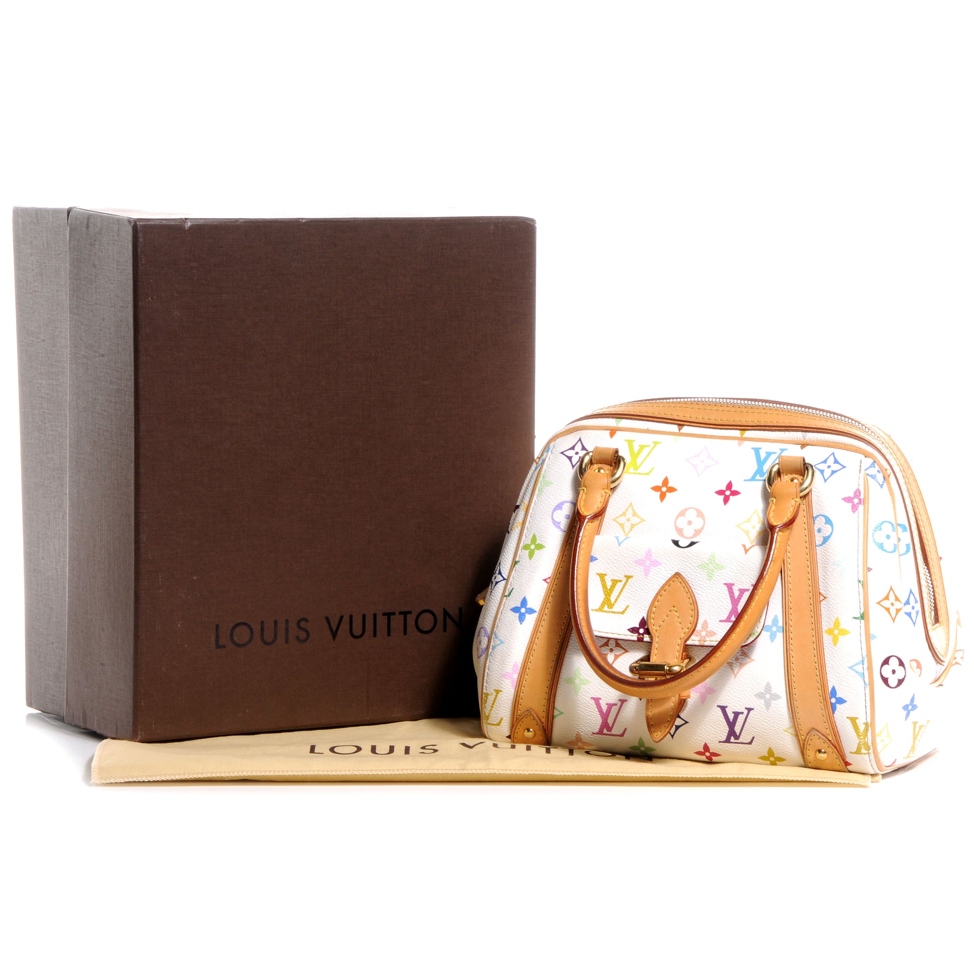 Louis Vuitton Monogram Multicolor Priscilla White 22 of 32