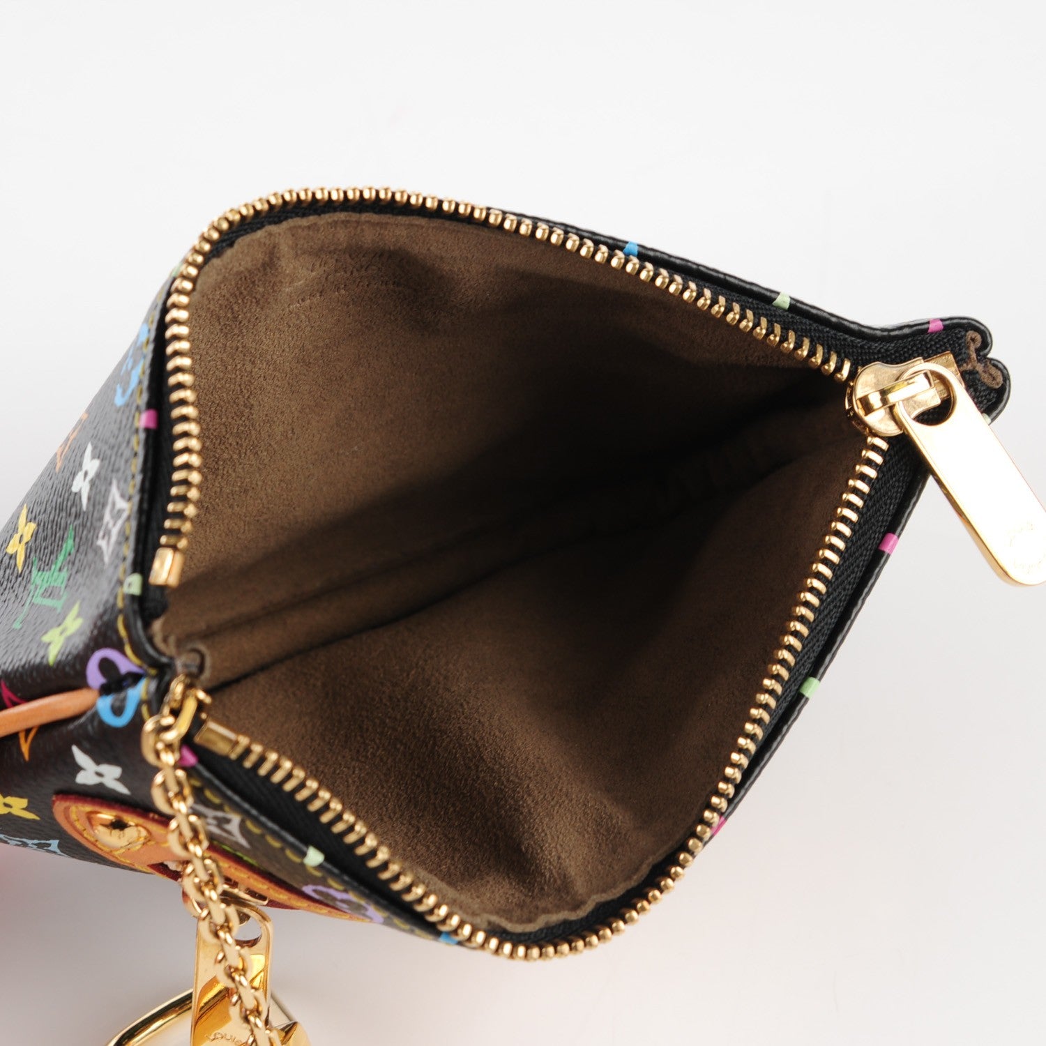 Louis Vuitton Monogram Multicolor Pochette Plate MM Black 8 of 8