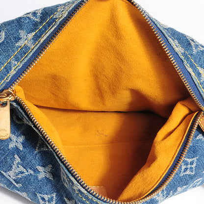 Louis Vuitton Monogram Denim Baggy PM Blue 5 of 7