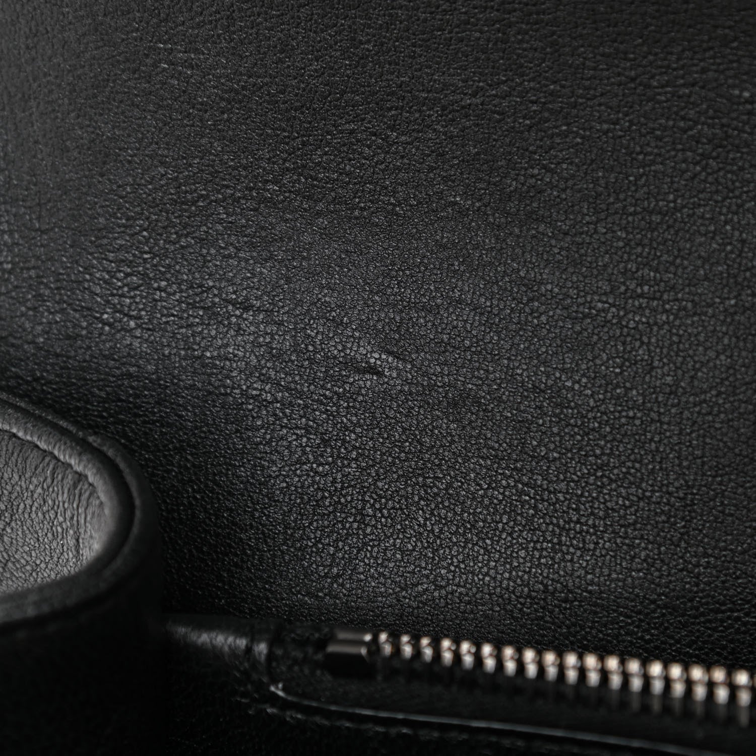 Saint Laurent Sheepskin Matelasse Chevron Monogram Large College Satchel Black 9 of 9