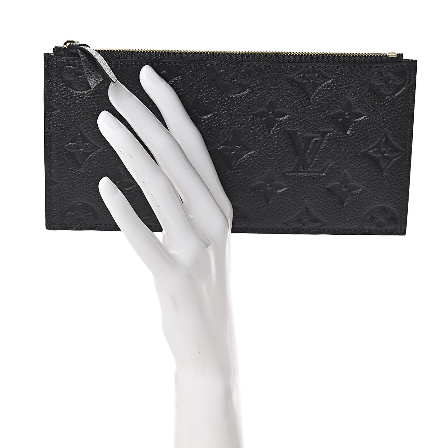 Empreinte Felicie Chain Wallet Zippered Insert Black