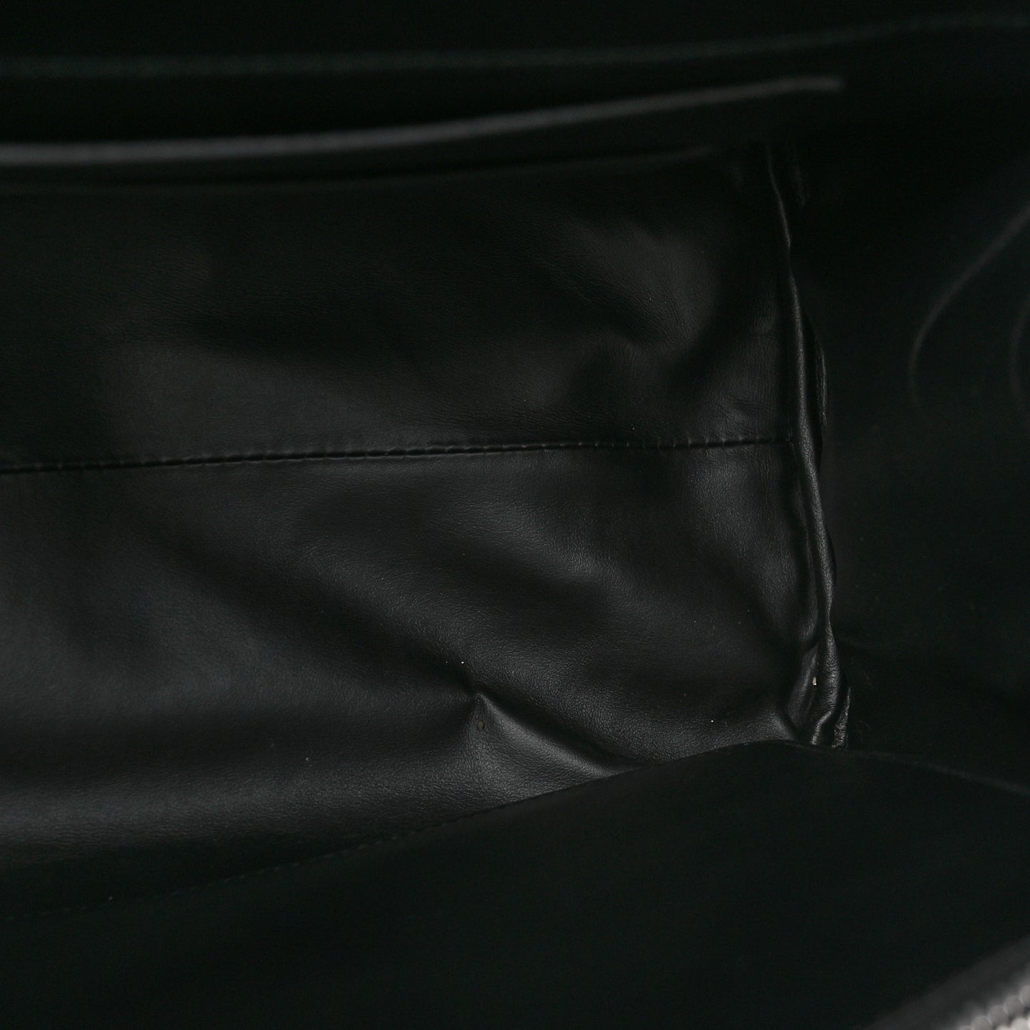 Metallic Hammered Calfskin Studio Top Handle Bag Silver