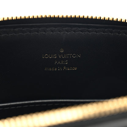 Louis Vuitton Lambskin Malletage Alma BB Black Beige 6 of 9