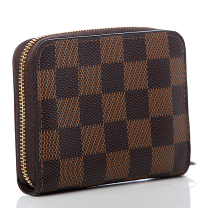 Louis Vuitton Damier Ebene Zippy Coin Purse 3 of 8