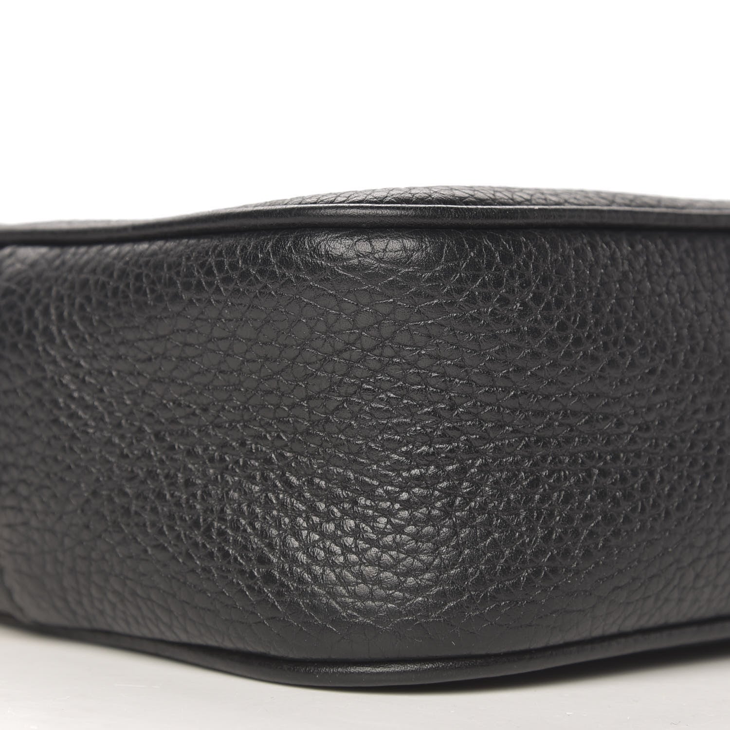 Gucci Pebbled Calfskin Mini Soho Disco Bag Black 6 of 9