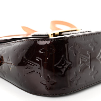 Louis Vuitton Vernis Bellflower PM Amarante 8 of 9